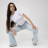 Jean wide leg - Roméo - Bleu